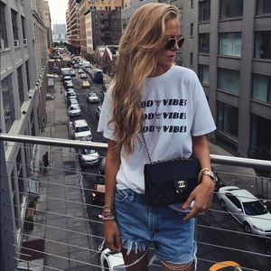 Brandy Melville “Good Vibes” T-Shirt